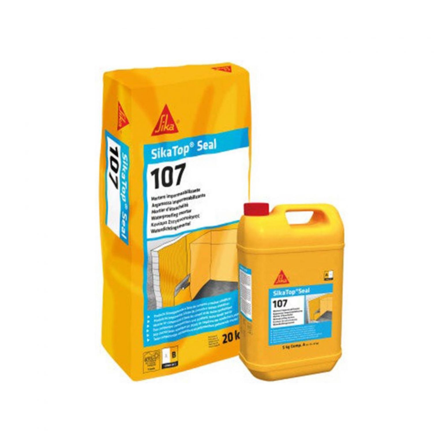 SIKA SikaTop Seal-107 Mortier Imperméabilisant Gris 25 Kg - AMG Design ...